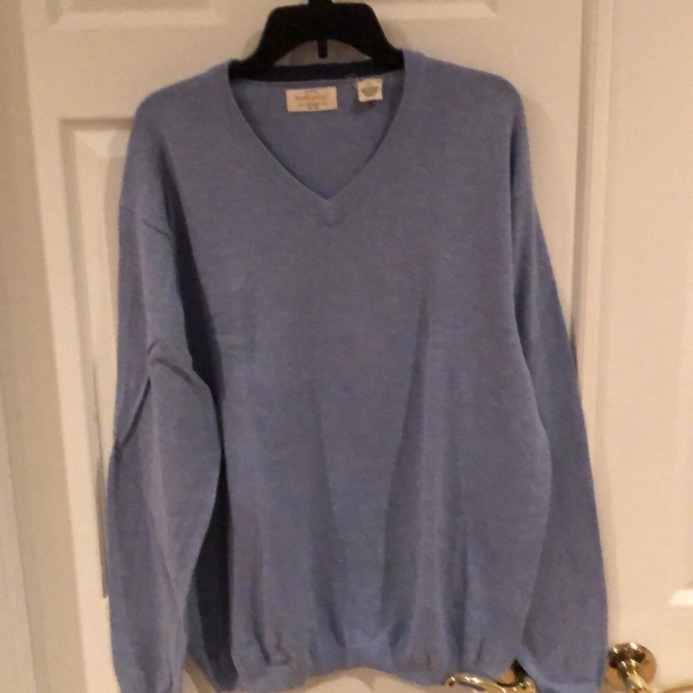 Weatherproof blue xl sweater